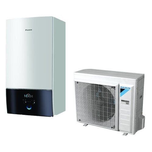DAIKIN ''Altherma3'' (telpai- 120m2) EHBX08E9W/ ERGA04EVH (6kW)  gaiss ūdens siltumsūknis