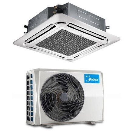 MIDEA Kasetes tipa griestu kondicionieris (telpai- 100m2) 7kW MCD1 24HRFNX QRD0W / OX430U-24HFN8 QRD1W