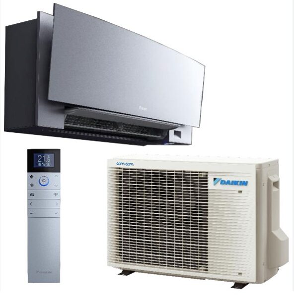 DAIKIN ''Emura'' FTXTJ30AW/AB/RXTJ30A (3,0-4,6kW) gaiss/gaiss Siltumsūknis