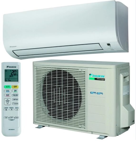 DAIKIN ''Comfora'' FTXTP25N / RXTP25A (2,5 - 3,5kW) gaiss/gaiss Siltumsūknis